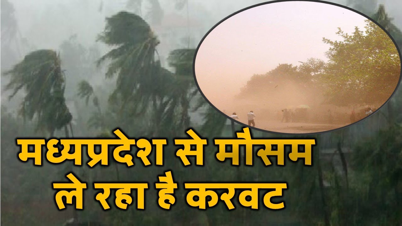 MP Weather Update: चार जिलों के लिए हुई चेतावनी जारी मध्यप्रदेश में हो सकती है,अंधी तूफान के सात तेज बारिश