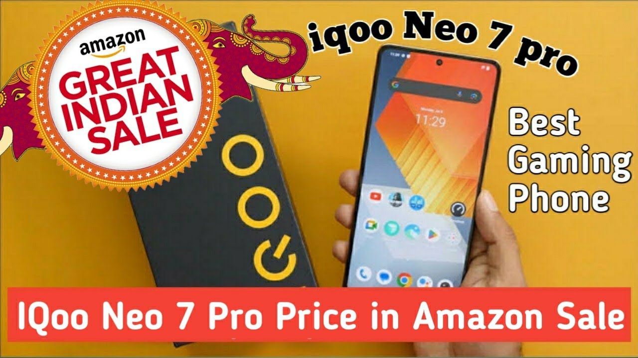 अमेजन पर iQoo Neo 7 Pro 5G स्मार्टफोन सेल जल्दी से ऑडर कीजिये और सेल का लाभ उठाये